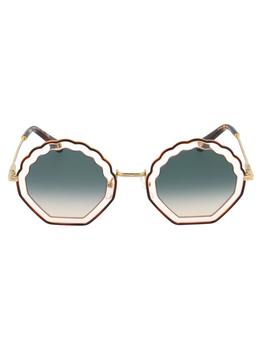 推荐Tally seashell-frame sunglasses商品