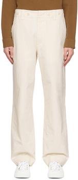 product Off-White Cotton Trousers image
