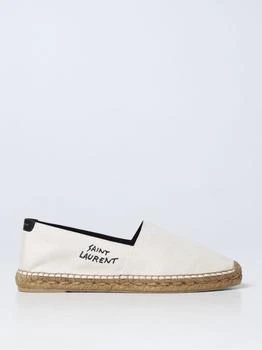 Yves Saint Laurent | Saint Laurent canvas espadrilles,商家GIGLIO.COM,价格¥3946