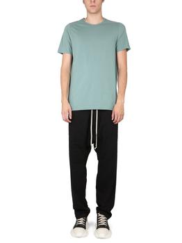 Rick Owens | Rick Owens DRKSHDW String-Detailed Crewneck T-Shirt商品图片,7折