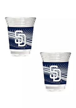 商品Great American Products | MLB San Diego Padres 2 Ounce Party Shot Set,商家Belk,价格¥186图片