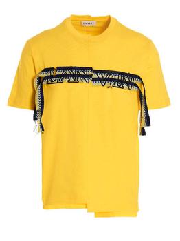 浪凡正品, Lanvin | Lanvin Logo-Embroidered Crewneck T-Shirt商品图片 7.2折