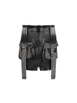 Fendi | Baguette Buckle Pockets Skirt,商家Italist,价格¥7431