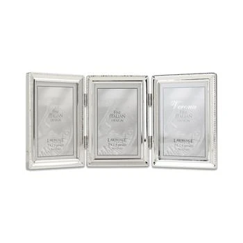 Lawrence Frames | Metal Triple Picture Frame with Inner Beading, 3.5" x 5",商家Macy's,价格¥283