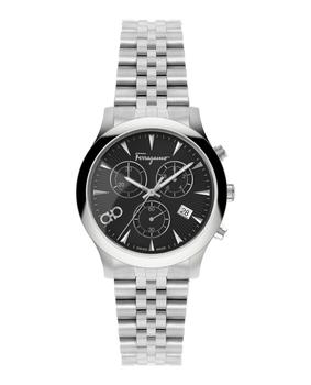 男士休闲菲拉格慕手表, Salvatore Ferragamo | Salvatore Ferragamo Ferragamo Duo Stainless Steel Watch商品图片 4.2折, 独家减免邮费