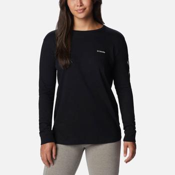 Columbia | Columbia Women's North Cascades Long Sleeve T-Shirt - Black商品图片,