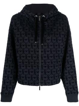 Emporio Armani | EMPORIO ARMANI - Cotton Zipped Hoodie商品图片,