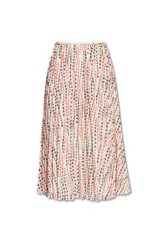 RED Valentino | REDValentino Star Printed Pleated Skirt商品图片,7.6折