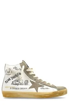 Golden Goose | Golden Goose Deluxe Brand Francy Journey-Printed Lace-Up Sneakers,商家Cettire,价格¥3310