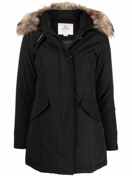 Woolrich | WOOLRICH Fur-trimmed hooded parka商品图片,7.4折×额外9折, 额外九折