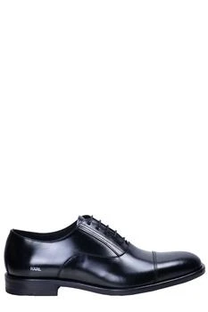 推荐Karl Lagerfeld Round Toe Lace-Up Shoes商品