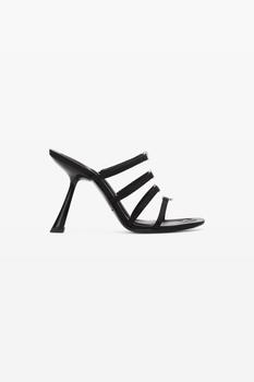 Alexander Wang | NALA 105 LOGO SANDAL IN SATIN商品图片,