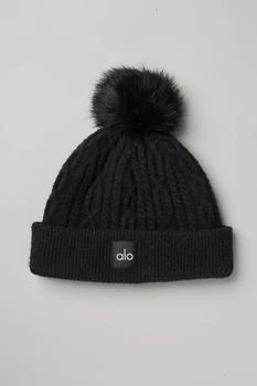 Alo | Cable Knit Beanie - Black,商家Alo yoga,价格¥484