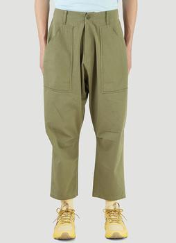 推荐Herringbone Sarrouel Pants in Green商品