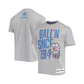 推荐Men's Heather Gray La Clippers Since 1984 T-shirt商品