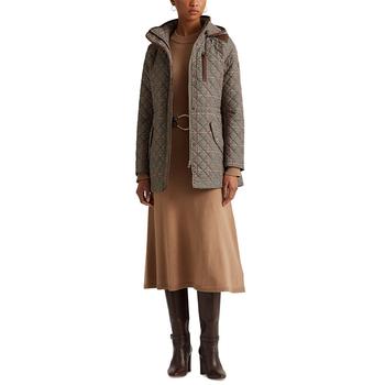 Ralph Lauren | Women's Quilted Hooded Coat, Created for Macy's商品图片,3.9折