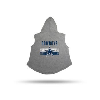 商品Sparo | Gray Dallas Cowboys Pet Hooded Sweatshirt,商家Macy's,价格¥192图片