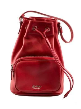 LA ROSE | LA ROSE leather satchel bag wine red,商家Baltini,价格¥1651