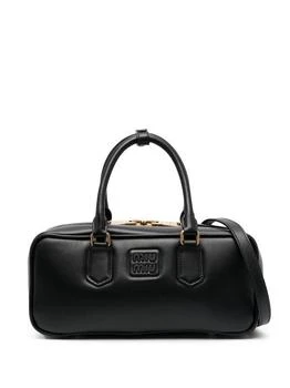 Miu Miu | MIU MIU mini Arcadie leather top-handle bag 6.6折