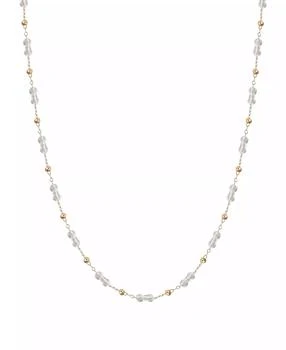 Macy's | Gold-Plated Clear Crystal Necklace,商家Macy's,价格¥283