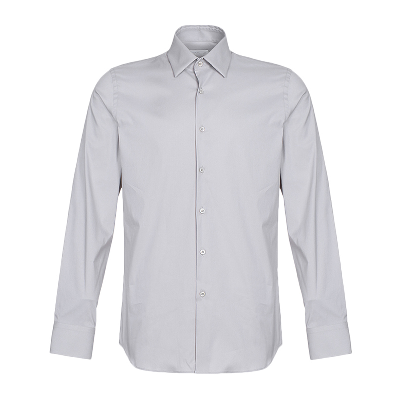Prada | PRADA 男士衬衫灰蓝色 UCM608-F62-F0164商品图片,独家减免邮费