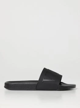 推荐Valentino Garavani VLTN slides in rubber商品