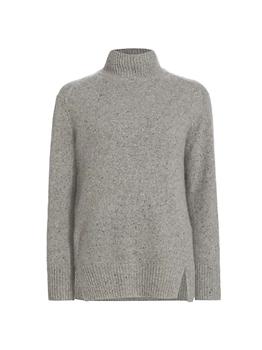 vince cashmere, Vince | Donegal Side Slit Turtleneck商品图片 