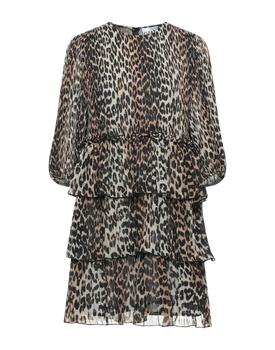 ganni floral pleated shirtdress, Ganni | Pleated dress商品图片 4.2折