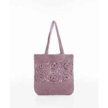 推荐Women's Flowers Crochet Mini Bag商品