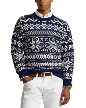Ralph Lauren | Chunky Knit Snowflake Sweater,商家Bloomingdale's,价格¥1075