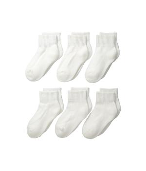 商品Jefferies Socks | Seamless Sport Quarter Half Seamless Cushion 6 Pack (Infant/Toddler/Little Kid/Big Kid/Adult),商家Zappos,价格¥144图片