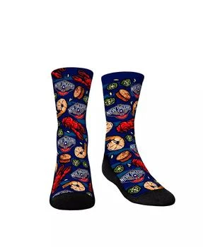 Rock 'Em | Youth Boys and Girls Socks New Orleans Pelicans Gumbo Crew Socks,商家Macy's,价格¥135