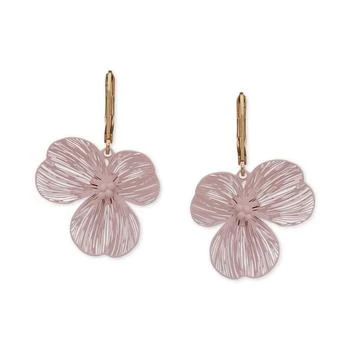 Lonna & Lilly | Gold-Tone Color Artistic Flower Drop Earrings 独家减免邮费
