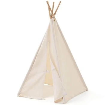 推荐Kids Concept Mini Tipi Tent - Off White商品
