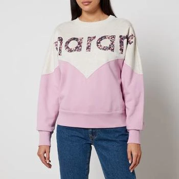 推荐Marant Etoile Houston Logo Cotton-Blend Sweatshirt商品