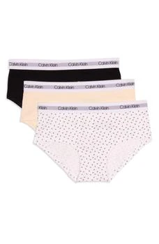 Calvin Klein | Stretch Cotton Hipster Panties - Pack of 3,商家Nordstrom Rack,价格¥82