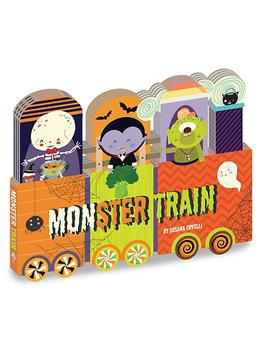 推荐Kid's Monster Train Halloween Board Book商品