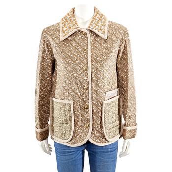 Burberry | Burberry Ladies TB Mono Quilted Jacket, Brand Size 4 (US Size 2)商品图片,2.1折