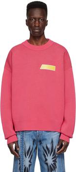 We11done | Pink Cotton Sweater商品图片,3.1折