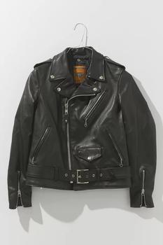 商品Schott Leather Moto Jacket图片