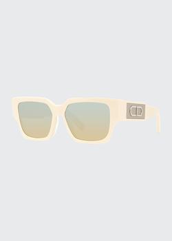 Dior | Men's CD Thick Square Sunglasses商品图片,