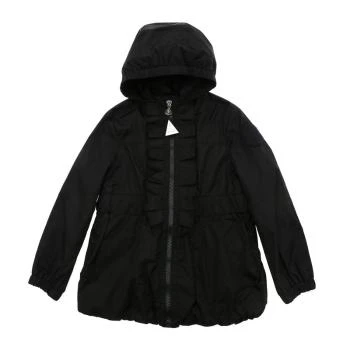 推荐MONCLER 女童黑色中长款连帽夹克 1B71010-C0417-999商品