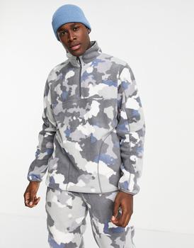 ASOS | ASOS 4505 ski fleece with camo print商品图片,3.4折