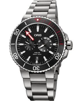 推荐Oris Aquis Regulateur Der Meistertaucher Black Dial Titanium Men's Watch 01 749 7734 7154-Set商品