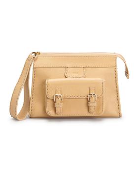 chloe tote真假, Chloé | Edith Leather Wristlet Pouch Bag商品图片 