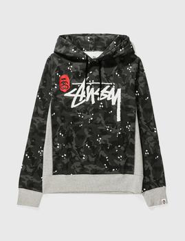 女装stussy短袖, Bape | BAPE X STUSSY HOODIE商品图片 