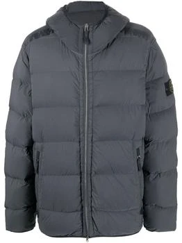 推荐STONE ISLAND - Padded Jacket With Logo商品