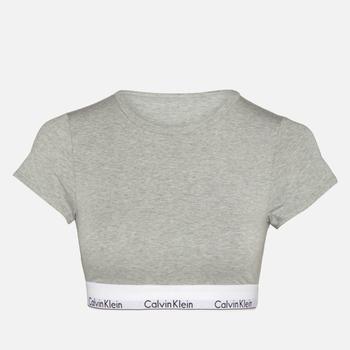商品Calvin Klein | Calvin Klein Stretch-Cotton and Modal-Blend T-Shirt Bralette,商家The Hut,价格¥345图片