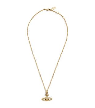 商品Gold-Plated Mayfair Bas Relief Orb Pendant Necklace,商家Harrods,价格¥749图片