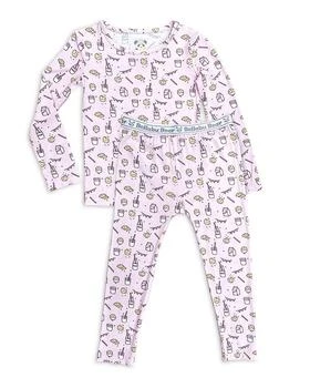 Bellabu Bear | Girls' Milk & Cookies Pajama Set - Baby, Little Kid,商家Bloomingdale's,价格¥287